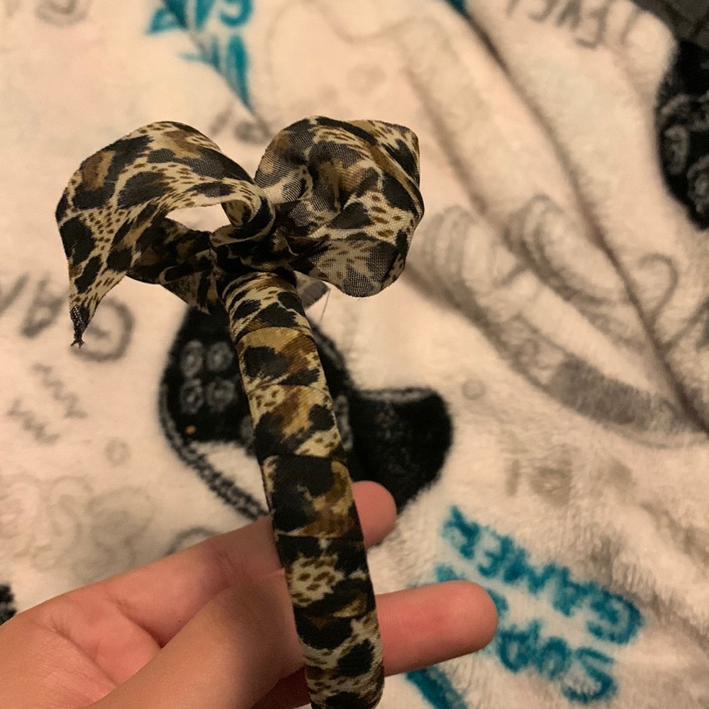 Cheetah print bracelet